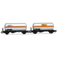 RIVAROSSI HR6621 H0 2-tlg. Set 2-achs. Gaskesselwagen „Pibigas", FS, Ep. IV RIVAROSSI HR6621 H0 2-tlg. Set 2-achs. Gaskesselwagen „Pibigas", FS, Ep. IV von RIVAROSSI