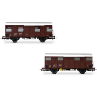 RIVAROSSI HR6645 H0 2-tg. Set gedeckter Güterwagen Gs, FS, Ep. IV RIVAROSSI HR6645 H0 2-tg. Set gedeckter Güterwagen Gs, FS, Ep. IV von RIVAROSSI