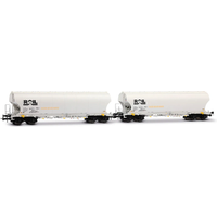 RIVAROSSI HR6675 H0 2-tlg. Set 4-achs. Getreidesilowagen, ATIR-RAIL, Ep. VI RIVAROSSI HR6675 H0 2-tlg. Set 4-achs. Getreidesilowagen, ATIR-RAIL, Ep. VI von RIVAROSSI