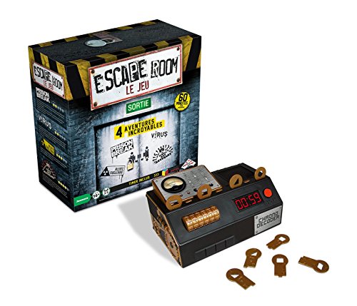 Escape Room – Das Spiel – Set mit 4 verschiedenen Abenteuern auf Französisch. Riviera Games.Ab 16 Jahren. von RIVIERA GAMES