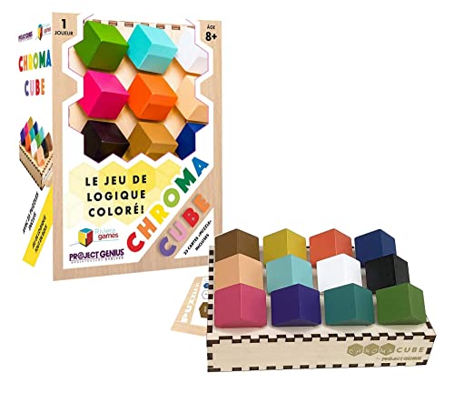 RIVIERA GAMES - Chroma Cube Logik- und Deduktionsspiel, 1945 RIVIERA GAMES - Chroma Cube Logik- und Deduktionsspiel, 1945 von RIVIERA GAMES