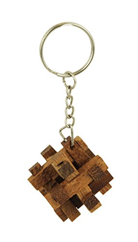 RIVIERA GAMES – Iq181K – Schlüsselanhänger, aus Holz von RIVIERA GAMES
