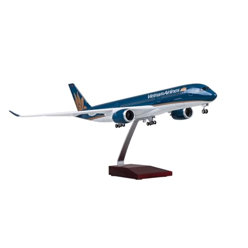 RIVPAHGQ Replika Flugzeugmodelle 1/142 Simulation Zivilflugzeugmodell 47cm Finnair for Airbus A350 Maßstabmodell Flugzeugrepliken Mit Rädern Vorgefertigte Luftfahrzeug Modelle(NO Light) von RIVPAHGQ