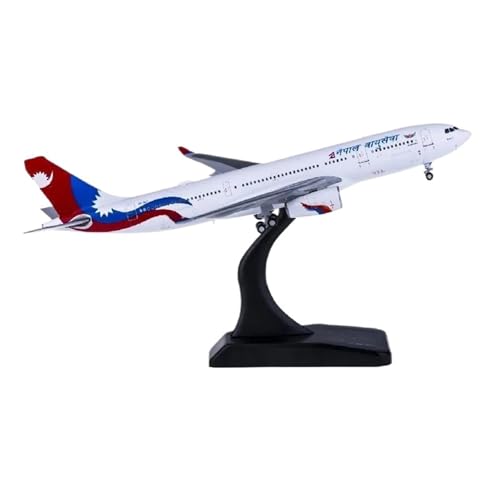 RIVPAHGQ Replika Flugzeugmodelle 1/400 Modellflugzeug Zum Sammeln LH4107 Für Nepal Airlines A330-200 9N-ALY Maßstab Druckgussflugzeug Zur Anzeige Vorgefertigte Luftfahrzeug Modelle von RIVPAHGQ