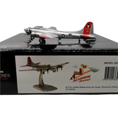 RIVPAHGQ Replika Flugzeugmodelle 1:200 Militärmodelle US Army Air Force Für Boeing B-17G Flying Fortress 42-102516 Maßstab Militärflugzeuge Vorgefertigte Luftfahrzeug Modelle von RIVPAHGQ