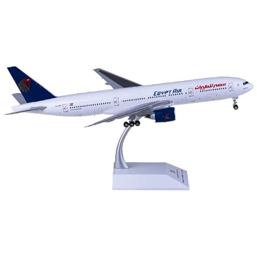 RIVPAHGQ Replika Flugzeugmodelle 1:200 XX20249 Für EgyptAirways 777-200ER SU-GBP Metallminiaturen Flugzeugmodell Simulation Druckguss-Flugzeugmodell Vorgefertigte Luftfahrzeug Modelle von RIVPAHGQ