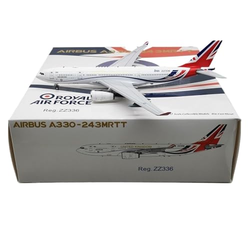 RIVPAHGQ Replika Flugzeugmodelle 1:400 14CM Nachbauflugzeug Für Die Britische Luftwaffe A330-243 MRTT ZZ336 Modellflugzeug Im Maßstab Für Luftfahrtfans Vorgefertigte Luftfahrzeug Modelle von RIVPAHGQ