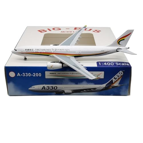 RIVPAHGQ Replika Flugzeugmodelle 1:400 14CM Statisches Anzeigeflugzeug Für Tibet Airlines A330-200 B-8420 Maßstab Lebensechte Modellflugzeugdekorationen Vorgefertigte Luftfahrzeug Modelle von RIVPAHGQ