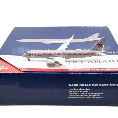 RIVPAHGQ Replika Flugzeugmodelle 1:400 9CM Maßstab Display Flugzeug Für Air Canada A220-300 C-GNBN Miniatur Lebensechte Modell Flugzeug Replik Vorgefertigte Luftfahrzeug Modelle von RIVPAHGQ