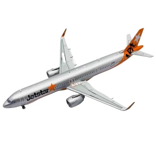 RIVPAHGQ Replika Flugzeugmodelle 1:400 Detailliertes Flugzeugmodell Für Jetstar Japan A321neo JA26LR Maßstab Metallflugzeug-Sammlermodell Vorgefertigte Luftfahrzeug Modelle von RIVPAHGQ