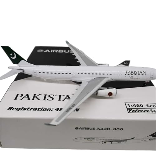 RIVPAHGQ Replika Flugzeugmodelle 1:400 Detailliertes Verkehrsflugzeugmodell Für Pakistan Airlines A330-300 4R-ALN, Fertige Flugzeugnachbildung Aus Legierung Vorgefertigte Luftfahrzeug Modelle RIVPAHGQ Replika Flugzeugmodelle 1:400 Detailliertes Verkehrsflugzeugmodell Für Pakistan Airlines A330-300 4R-ALN, Fertige Flugzeugnachbildung Aus Legierung Vorgefertigte Luftfahrzeug Modelle von RIVPAHGQ