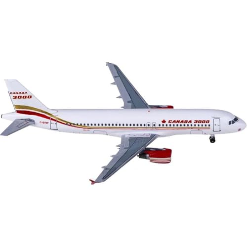 RIVPAHGQ Replika Flugzeugmodelle 1:400 Fertigflugzeugmodell AC411258 Für Kanada 3000 A320 C-GVXF Detailliertes Flugzeug Im Maßstab Luftfahrt-Erinnerungsstücke Vorgefertigte Luftfahrzeug Modelle von RIVPAHGQ