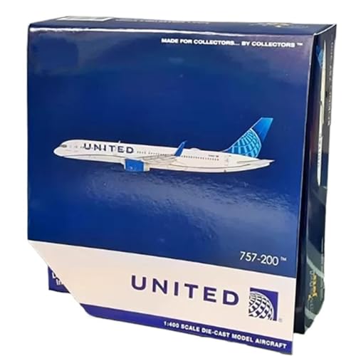 RIVPAHGQ Replika Flugzeugmodelle 1:400 Fertigflugzeugmodell GJUAL2061 Für United Airlines 757-200 N48127 Detailliertes Flugzeug Im Maßstab Vorgefertigte Luftfahrzeug Modelle RIVPAHGQ Replika Flugzeugmodelle 1:400 Fertigflugzeugmodell GJUAL2061 Für United Airlines 757-200 N48127 Detailliertes Flugzeug Im Maßstab Vorgefertigte Luftfahrzeug Modelle von RIVPAHGQ