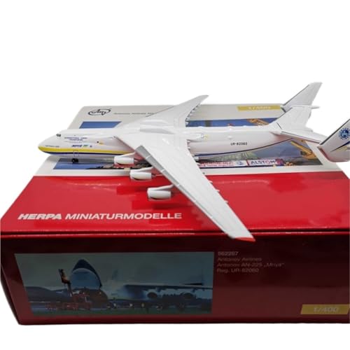 RIVPAHGQ Replika Flugzeugmodelle 1:400 Maßstab Druckguss Flugzeug Ukraine Für Antonov AN-225 UR-82060 Flugzeug Modellbausatz Büro Schreibtisch Dekor Vorgefertigte Luftfahrzeug Modelle RIVPAHGQ Replika Flugzeugmodelle 1:400 Maßstab Druckguss Flugzeug Ukraine Für Antonov AN-225 UR-82060 Flugzeug Modellbausatz Büro Schreibtisch Dekor Vorgefertigte Luftfahrzeug Modelle von RIVPAHGQ