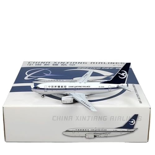 RIVPAHGQ Replika Flugzeugmodelle 1:400 Skala Fertig Modell Flugzeug Für China Xinjiang Airlines B737-700 B-2698 B-2699 Flugzeug Miniatur Vorgefertigte Luftfahrzeug Modelle(B-2698) von RIVPAHGQ