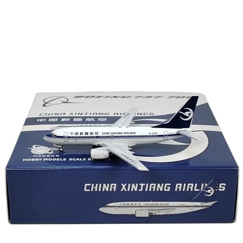 RIVPAHGQ Replika Flugzeugmodelle 1:400 Skala Fertig Modell Flugzeug Für China Xinjiang Airlines B737-700 B-2698 B-2699 Flugzeug Miniatur Vorgefertigte Luftfahrzeug Modelle(B-2699) von RIVPAHGQ