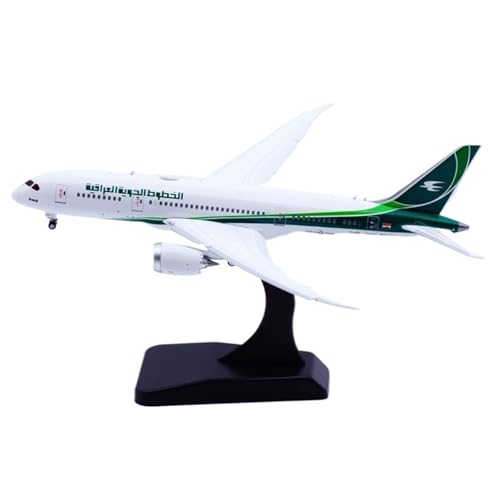 RIVPAHGQ Replika Flugzeugmodelle 11 cm Miniatur-Passagierflugzeugmodell for Iraqi Airways B787-800 YI-ATC-Klappen, Maßstabsgetreue Modellflugzeugrepliken Vorgefertigte Luftfahrzeug Modelle(Flap) von RIVPAHGQ