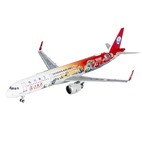 RIVPAHGQ Replika Flugzeugmodelle 11 cm for Sichuan Airlines A321neo B-302T Statisches Displayflugzeug Im Maßstab 1:400 Modellflugzeug for Flugsammler Vorgefertigte Luftfahrzeug Modelle RIVPAHGQ Replika Flugzeugmodelle 11 cm for Sichuan Airlines A321neo B-302T Statisches Displayflugzeug Im Maßstab 1:400 Modellflugzeug for Flugsammler Vorgefertigte Luftfahrzeug Modelle von RIVPAHGQ