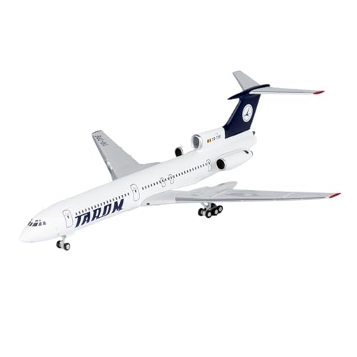 RIVPAHGQ Replika Flugzeugmodelle 11CM 1:400 Verkehrsflugzeugmodell for TAROM Tu-154B YR-TPE-Druckguss-Metallflugzeug Im Maßstab Mit Displayhalterung Vorgefertigte Luftfahrzeug Modelle RIVPAHGQ Replika Flugzeugmodelle 11CM 1:400 Verkehrsflugzeugmodell for TAROM Tu-154B YR-TPE-Druckguss-Metallflugzeug Im Maßstab Mit Displayhalterung Vorgefertigte Luftfahrzeug Modelle von RIVPAHGQ