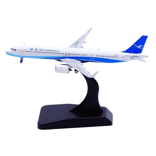 RIVPAHGQ Replika Flugzeugmodelle 11CM for Xiamen Airlines A321neo B-32E5 Statisches Displayflugzeug Modellflugzeug Im Maßstab 1:400 for Flugsammler Vorgefertigte Luftfahrzeug Modelle von RIVPAHGQ