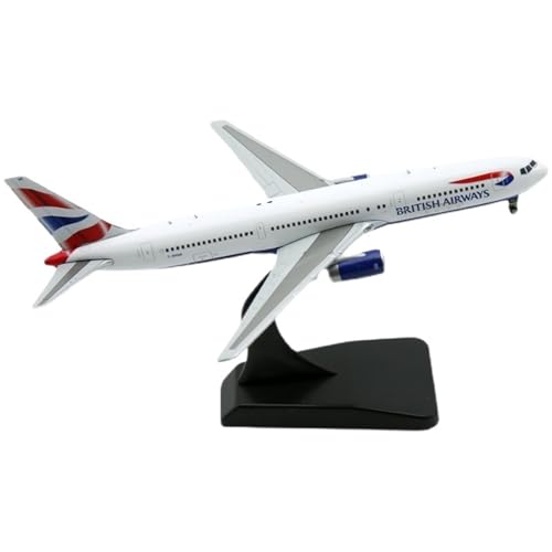 RIVPAHGQ Replika Flugzeugmodelle 13 cm, Sehr Detailliertes Verkehrsflugzeugmodell Im Maßstab 1/400 Für British Airways B767-300ER G-BNWA, Sammlermodell Vorgefertigte Luftfahrzeug Modelle RIVPAHGQ Replika Flugzeugmodelle 13 cm, Sehr Detailliertes Verkehrsflugzeugmodell Im Maßstab 1/400 Für British Airways B767-300ER G-BNWA, Sammlermodell Vorgefertigte Luftfahrzeug Modelle von RIVPAHGQ