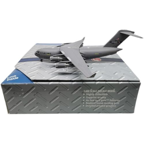 RIVPAHGQ Replika Flugzeugmodelle 13CM Hochdetailliertes Militärflugzeugmodell 1:400 Für USAF C-17 Stewart AFB 10188 Maßstabflugzeug Vorgefertigte Luftfahrzeug Modelle von RIVPAHGQ