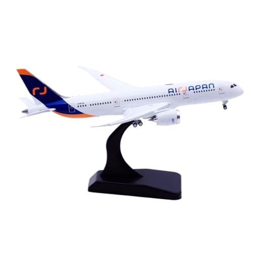 RIVPAHGQ Replika Flugzeugmodelle 14 cm for Air Japan B787-8 JA803A Klappen Modellflugzeug Im Maßstab 1:400 Mit Ständer Sammlerflugzeug-Replik Vorgefertigte Luftfahrzeug Modelle(Flap) von RIVPAHGQ