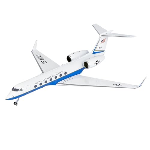 RIVPAHGQ Replika Flugzeugmodelle 14CM 1/400 Maßstab Realistisches Flugzeugmodell for USAF G550 C-37B 09-1778 Sammlerflugzeugmodell Vorgefertigte Luftfahrzeug Modelle von RIVPAHGQ