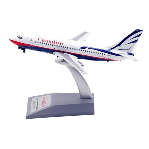 RIVPAHGQ Replika Flugzeugmodelle 14CM Boutique Miniatur Flugzeug 1:200 for Air Canada for Boeing B737-200 C-FCPM Skala Modell Simulation Flugzeug Vorgefertigte Luftfahrzeug Modelle von RIVPAHGQ