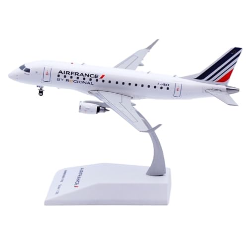 RIVPAHGQ Replika Flugzeugmodelle 14CM Maßstab Modell Flugzeug Display 1:200 for Air France ERJ-170 F-HBXK Druckguss Airliner Modell Vorgefertigte Luftfahrzeug Modelle von RIVPAHGQ