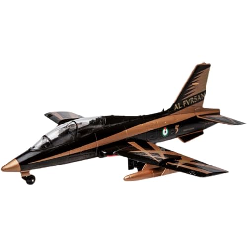 RIVPAHGQ Replika Flugzeugmodelle 15 cm Druckguss-Flugzeugnachbildung 1:72 for Die Italienische MB339-Trainer-AF1-Skala-Kampfflugzeug-Militärmodellsammlung Vorgefertigte Luftfahrzeug Modelle von RIVPAHGQ