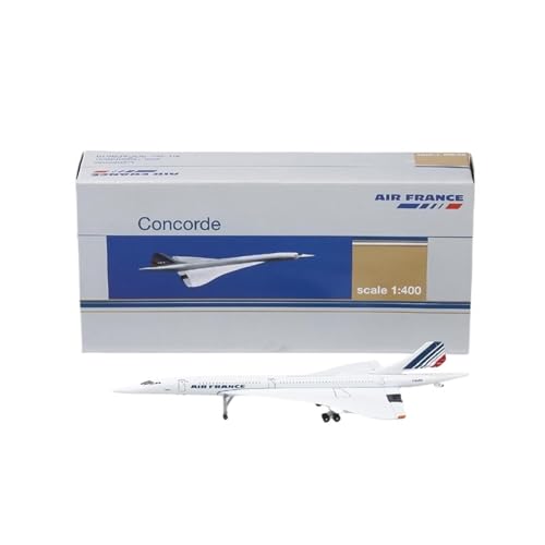 RIVPAHGQ Replika Flugzeugmodelle 15 cm Druckguss-Modellflugzeug Aus Legierung Im Maßstab 1:400 for British Airways Air France Concorde-Ausstellungsflugzeug Vorgefertigte Luftfahrzeug Modelle(France) von RIVPAHGQ