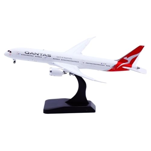 RIVPAHGQ Replika Flugzeugmodelle 15 cm Schöne Flugzeugmodelle Im Maßstab 1/400 for Qantas B787-9 VH-ZNF Flugzeug-Luftfahrtausstellungen Vorgefertigte Luftfahrzeug Modelle(Flap) von RIVPAHGQ