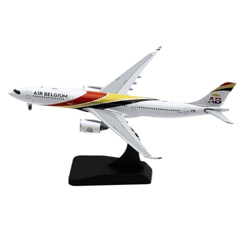 RIVPAHGQ Replika Flugzeugmodelle 15CM Genaue Maßstab Modell Flugzeug Replik 1/400 for Air Belgium A330-900neo OO-ABG Metall Zivilflugzeug Vorgefertigte Luftfahrzeug Modelle von RIVPAHGQ