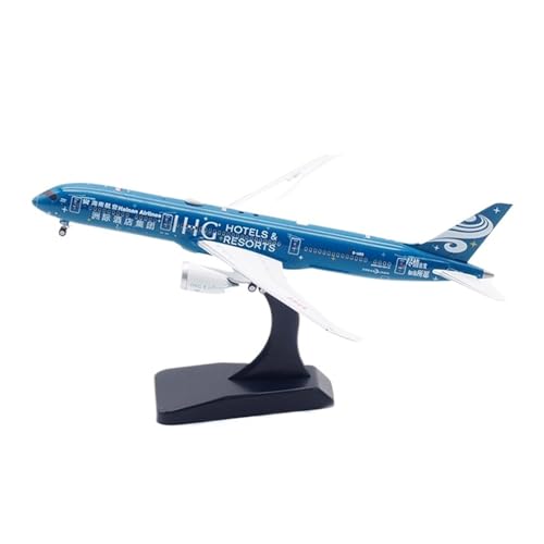 RIVPAHGQ Replika Flugzeugmodelle 15CM Realistisches Fertiges Flugzeugmodell 1/400 for Hainan Airlines B787-9 B-1499 Fahrwerk Abnehmbares Scale-Flugzeug Vorgefertigte Luftfahrzeug Modelle von RIVPAHGQ
