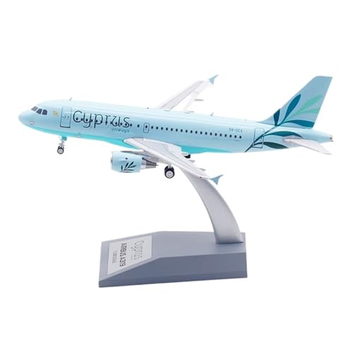 RIVPAHGQ Replika Flugzeugmodelle 16CM Exquisite Maßstab Zivilen Flugzeug 1:200 for Cyprus Airways for Airbus A319 5B-DCX A319 N808AW Flugzeug Modell Vorgefertigte Luftfahrzeug Modelle von RIVPAHGQ