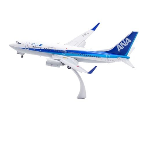 RIVPAHGQ Replika Flugzeugmodelle 16CM Flugzeug Im Maßstab 1:200 for All Nippon Airways for Boeing B737-700 JA18AN, Hochrealistische Flugzeugmodelle Vorgefertigte Luftfahrzeug Modelle von RIVPAHGQ