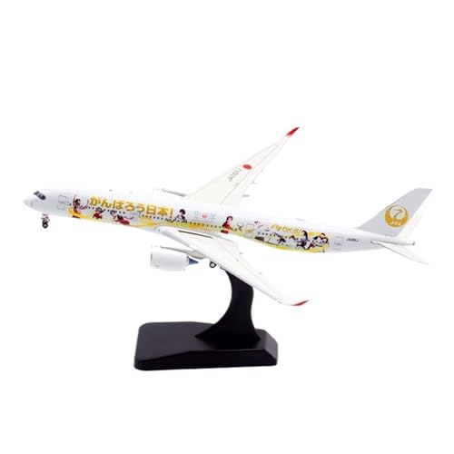 RIVPAHGQ Replika Flugzeugmodelle 16CM Maßstab Zivilflugzeugmodell 1/200 for Japan Airlines for Airbus A350-900 JA06XJ Detailliertes Verkehrsflugzeug Vorgefertigte Luftfahrzeug Modelle von RIVPAHGQ