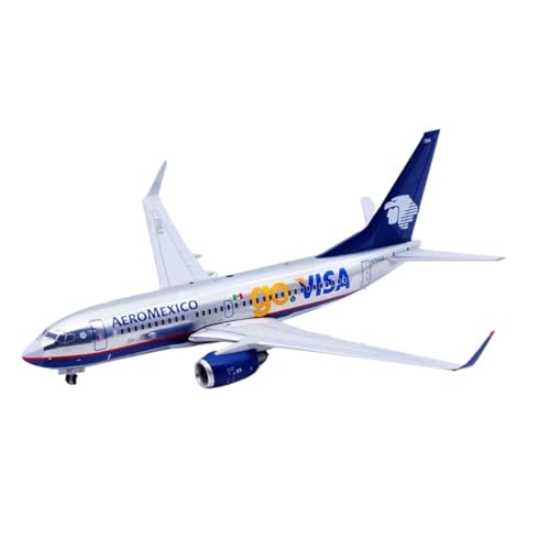 RIVPAHGQ Replika Flugzeugmodelle 16CM for Aeromexico B737-700 N784XA 1:200 Diecast Flugzeug Replik Miniatur Airliner Modell Flugzeug Vorgefertigte Luftfahrzeug Modelle von RIVPAHGQ