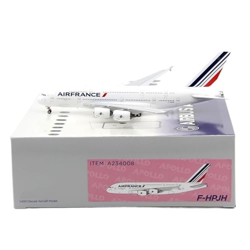 RIVPAHGQ Replika Flugzeugmodelle 18 cm Große Flugzeugreplikamodelle 1/400 Anzeige des Fertigen Flugzeugmodells A380-800 F-HPJH for Air France Vorgefertigte Luftfahrzeug Modelle RIVPAHGQ Replika Flugzeugmodelle 18 cm Große Flugzeugreplikamodelle 1/400 Anzeige des Fertigen Flugzeugmodells A380-800 F-HPJH for Air France Vorgefertigte Luftfahrzeug Modelle von RIVPAHGQ