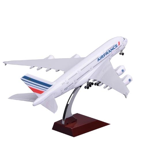 RIVPAHGQ Replika Flugzeugmodelle 18 cm Miniatur-Flugzeugmodell-Replik 1:400 Air France for Airbus A380 Maßstab-Flugzeugmodell Aus Legierung for Erwachsene Vorgefertigte Luftfahrzeug Modelle RIVPAHGQ Replika Flugzeugmodelle 18 cm Miniatur-Flugzeugmodell-Replik 1:400 Air France for Airbus A380 Maßstab-Flugzeugmodell Aus Legierung for Erwachsene Vorgefertigte Luftfahrzeug Modelle von RIVPAHGQ