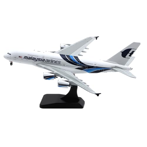 RIVPAHGQ Replika Flugzeugmodelle 18CM Druckguss-Flugzeugmodell 1/400 for Malaysia Airlines A380 9M-MNE-Zivilflugzeugmodell Aus Legierung Vorgefertigte Luftfahrzeug Modelle RIVPAHGQ Replika Flugzeugmodelle 18CM Druckguss-Flugzeugmodell 1/400 for Malaysia Airlines A380 9M-MNE-Zivilflugzeugmodell Aus Legierung Vorgefertigte Luftfahrzeug Modelle von RIVPAHGQ