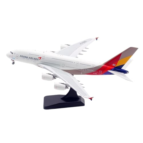 RIVPAHGQ Replika Flugzeugmodelle 18CM Flugzeug Im Maßstab 1:400 for Korean Air for Airbus A380 HL7625. Hochrealistische Flugzeugmodelle Vorgefertigte Luftfahrzeug Modelle von RIVPAHGQ