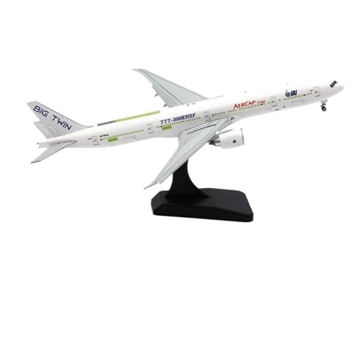 RIVPAHGQ Replika Flugzeugmodelle 18CM Genaue Skala Modell Flugzeug Replik 1/400 for Kalitta Air B777-300ER N778CK Klappen Metall Zivile Flugzeuge Vorgefertigte Luftfahrzeug Modelle von RIVPAHGQ