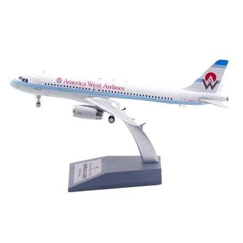 RIVPAHGQ Replika Flugzeugmodelle 18CM Miniatur-Flugzeugmodell 1:200 for America West Airlines for Airbus A320 N635AW Zivilflugzeug-Replik Vorgefertigte Luftfahrzeug Modelle von RIVPAHGQ