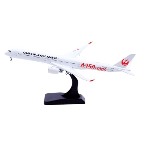 RIVPAHGQ Replika Flugzeugmodelle 18CM Realistisches Fertiges Flugzeugmodell 1/400 for Japan Airlines A350-1000XWB JA02WJ Klappen Genaues Maßstabsflugzeug Vorgefertigte Luftfahrzeug Modelle von RIVPAHGQ