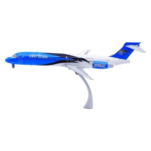 RIVPAHGQ Replika Flugzeugmodelle 18CM for AirTran B717-200 N949AT Miniatur Flugzeug 1:200 Skala Metall Flugzeug Modell Mit Basis Vorgefertigte Luftfahrzeug Modelle von RIVPAHGQ