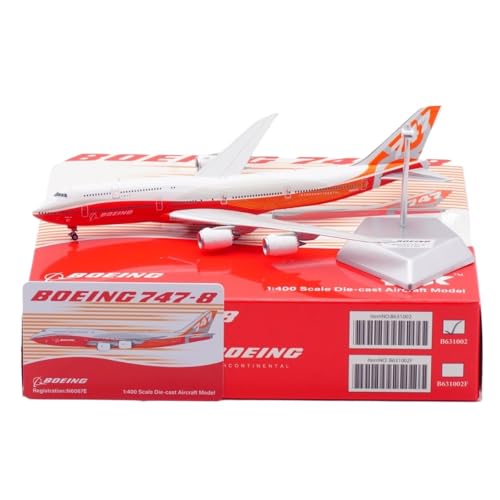 RIVPAHGQ Replika Flugzeugmodelle 19 cm Miniatur-Zivilflugzeug 1/400 for Boeing B747-8 N6067E Prototyp Statische Flugzeugmodelle Vorgefertigte Luftfahrzeug Modelle(Regular) von RIVPAHGQ