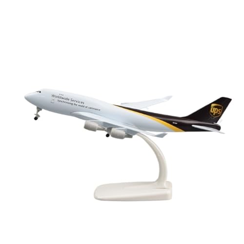 RIVPAHGQ Replika Flugzeugmodelle 20 cm Große Sammler-Flugzeugrepliken Aus Metall for UPS Cargo for Boeing 747, 1:400 Simulationsflugzeugmodell Vorgefertigte Luftfahrzeug Modelle RIVPAHGQ Replika Flugzeugmodelle 20 cm Große Sammler-Flugzeugrepliken Aus Metall for UPS Cargo for Boeing 747, 1:400 Simulationsflugzeugmodell Vorgefertigte Luftfahrzeug Modelle von RIVPAHGQ