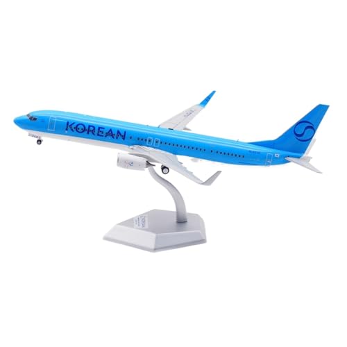 RIVPAHGQ Replika Flugzeugmodelle 21CM Flugzeugnachbildung Aus Legierung Im Maßstab 1:200 for Korean Air B737-900 HL8248 Simulation Ziviler Flugzeugmodelle Vorgefertigte Luftfahrzeug Modelle(Flap) von RIVPAHGQ